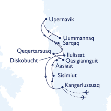 Grönland intensiv MS Hamburg